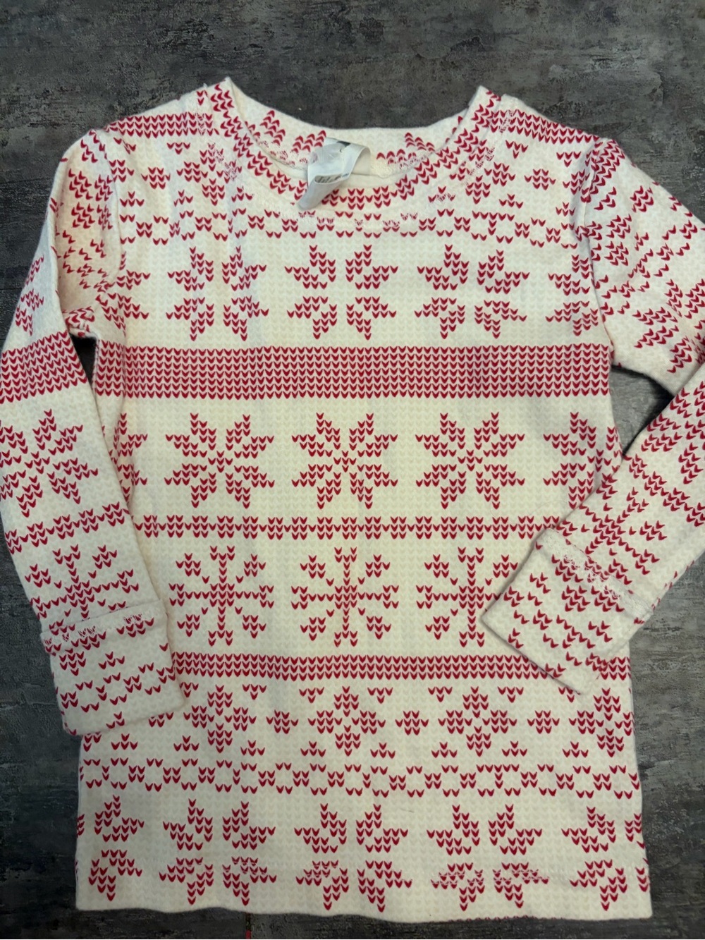 Kate Quinn Nordic Print Long Sleeve Top